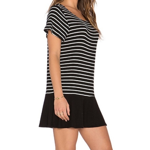 Hye Park & Lune Black/White Comfy Soft Abel Dress or Top - Picture 2 of 8